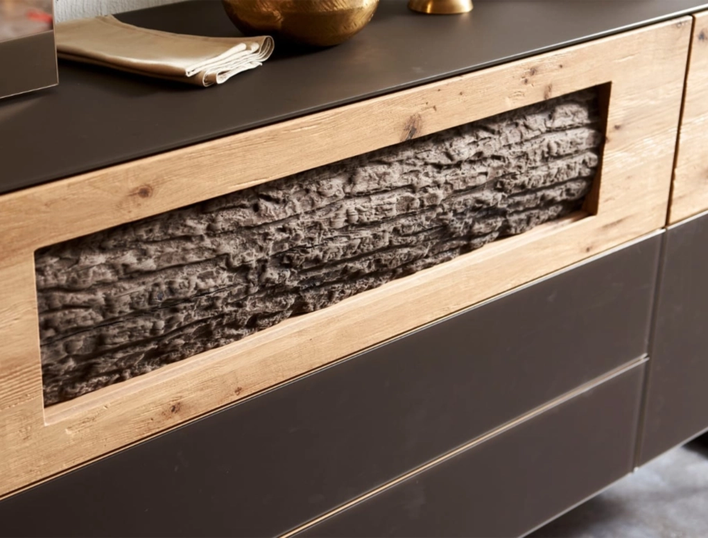 לוח MDF סיבית הטבעה צורנית AUTHENTIC RINDE