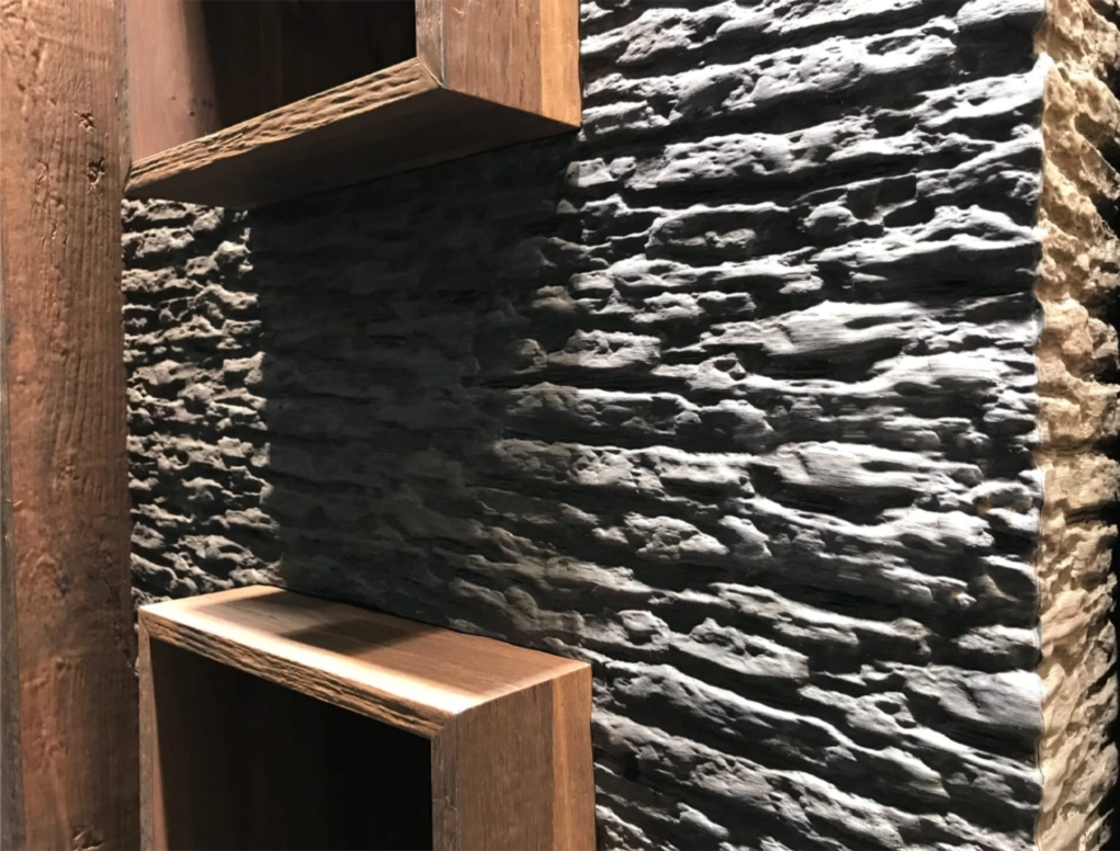 לוח MDF סיבית הטבעה צורנית AUTHENTIC RINDE