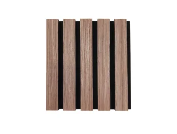מארז 2 סרגלי עץ MDF אקוסטי אגוז אמריקאי 2900X410X21ממ