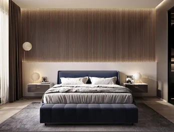 מארז 2 סרגלי עץ MDF אקוסטי אלון 2900X410X21ממ