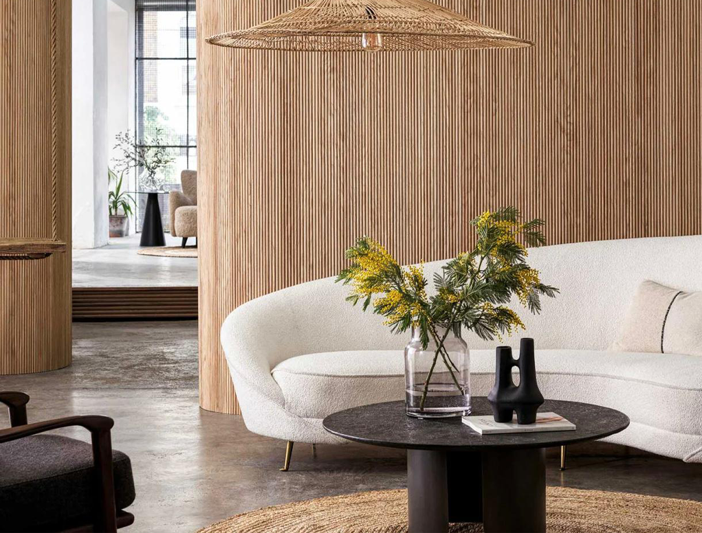 מארז 2 סרגלי עץ MDF גמיש במבוק עיגול גדול 2900X300ממ