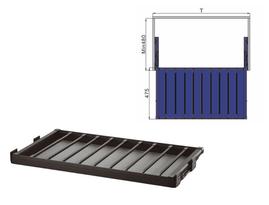מתלה מכנסיים נשלף 864/475/60ממ