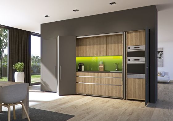 קונספטה - פתיחה והזזה למטבח