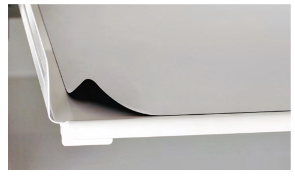 סט 5 שטיחים מגנטיים נגד החלקה לבן למזווה 600ממ